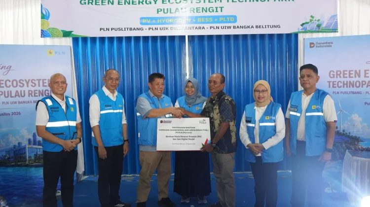 Hadirkan Energi Bersih, GEET Pulau Rengit Belitung Resmi Beroperasi