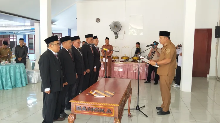 Asmawie Alie Pimpin Baznas Bangka 2026-2031, Bidik Potensi Zakat Lebih Luas