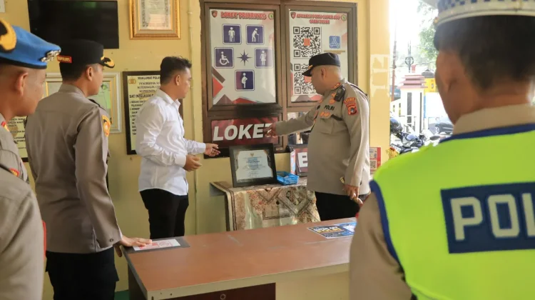 Kapolres Bangka Cek Layanan Anggotanya kepada Masyarakat