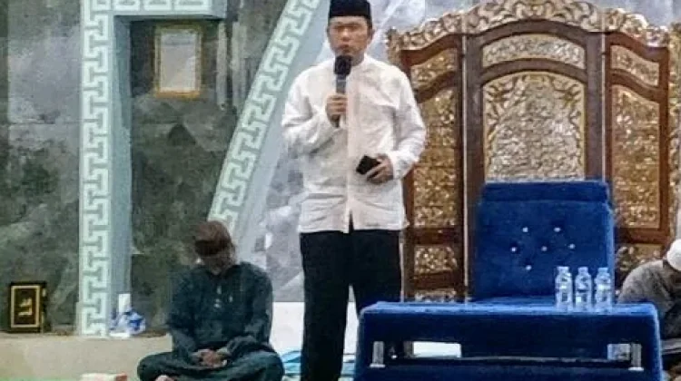 Hadiri Maulid Nabi Muhammad di Penyak, Algafry Ajak Teladani Akhlak Rasulullah