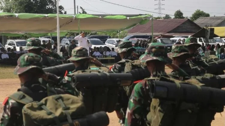 Korem 045/Gaya Siap Bantu Warga Terdampak Kekeringan