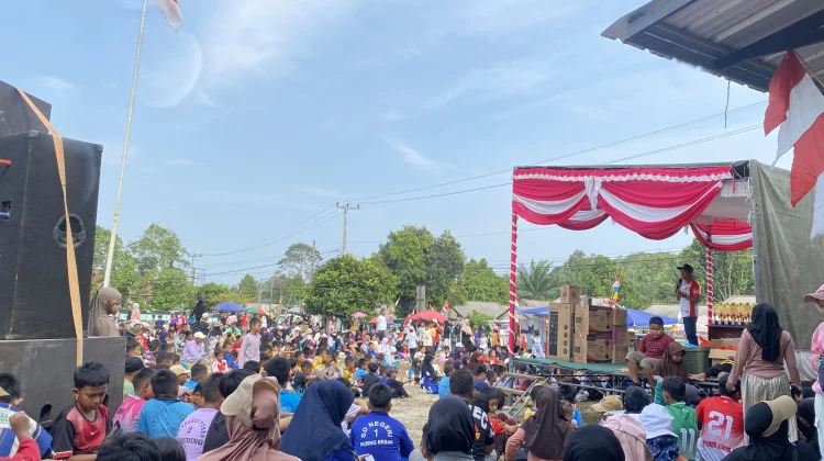 Seribu Lebih Peserta Meriahkan Jalan Santai Desa Puding Besar
