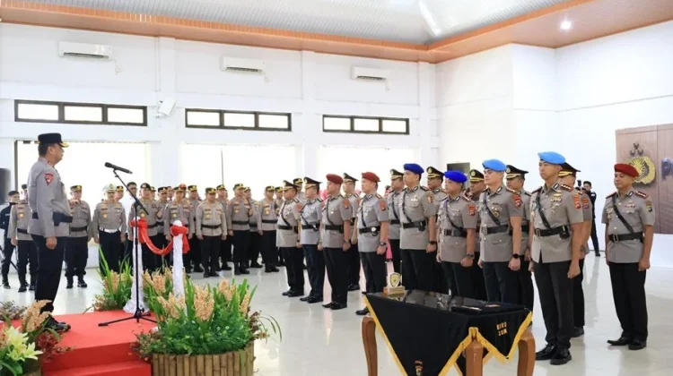 Mutasi Polri, 4 Pejabat Utama Polda Babel Berganti