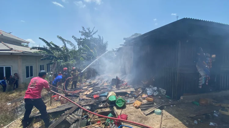 Kebakaran Toko Kelontong di Jurung Kerugian Ditaksir Rp30 Juta