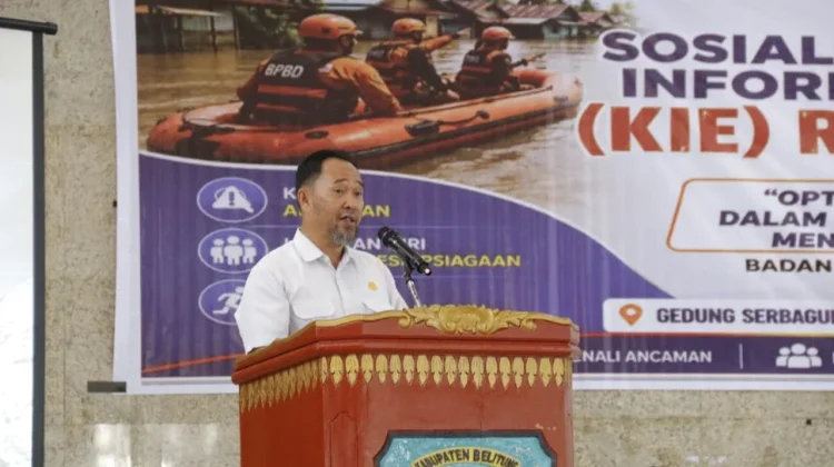 Sebanyak 582 Bencana Terjadi di Belitung Sepanjang 2026