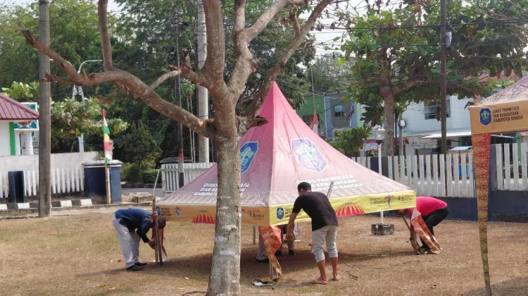Panitia Persiapkan Bazar UMKM RRI Fest 11-13 September