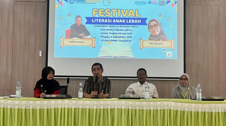 Belajar Nulis Naskah Sampai Berani Cerita di Festival Literasi Anak Lebah