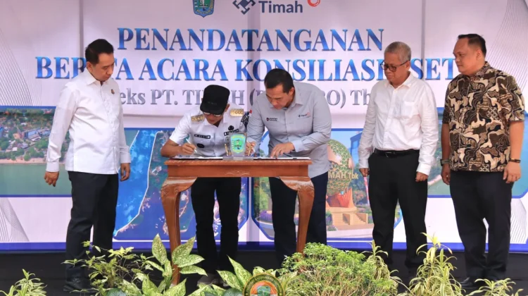 Pantai Tanjung Pendam Resmi Jadi Aset Pemkab Belitung