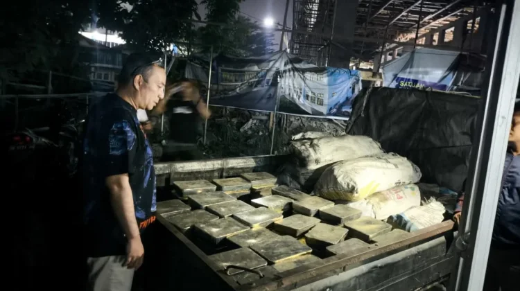 Polresta Pangkalpinang Gagalkan Penyelundupan 4,1 Ton Timah di Bangka Tengah