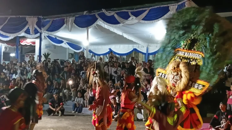 Natural, Tanpa Magic Reog Ponorogo Singo Monggolo Bikin Kagum Warga di RRI Fest 2026