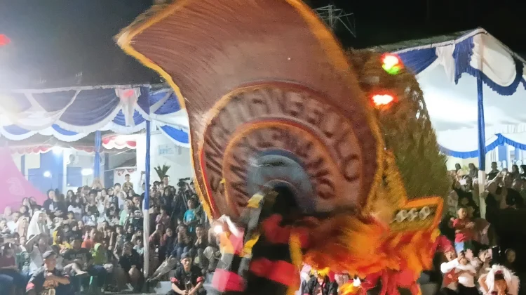 Natural, Tanpa Magic Reog Ponorogo Singo Monggolo Bikin Kagum Warga di RRI Fest 2026