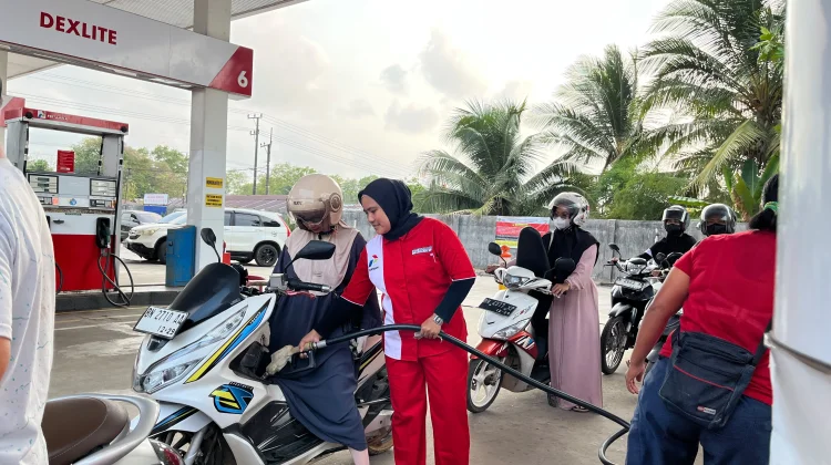 Bupati Beltim Tinjau SPBU, Pastikan Kesepakatan Penanganan Antrean BBM