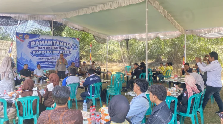 Hari Demokrasi, Mahasiswa Babel Desak Polda Tindak Tegas Tambang Timah Ilegal