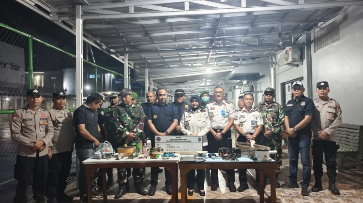 Hasil Razia 4 Lapas Rutan di Babel: Narkoba dan HP Nihil, Sikat Gigi Panjang Diamankan