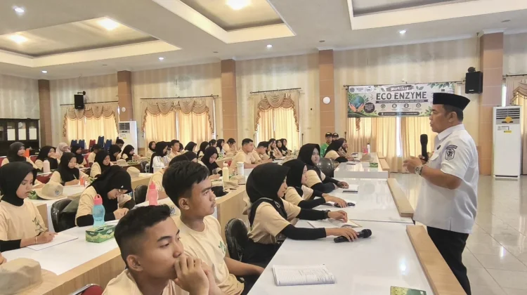 DLH Bangka Menggelar Workshop Pembuatan Eco Enzyme