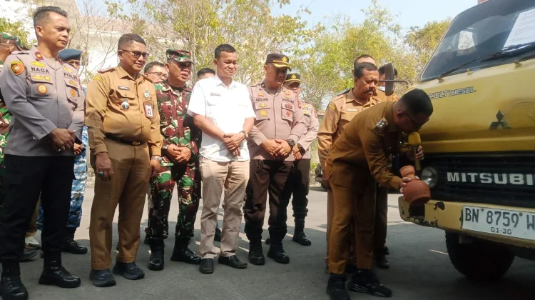 Wabup Belitung Pastikan Distribusi Logistik Pilkades Wilayah 3T Dikawal Ketat