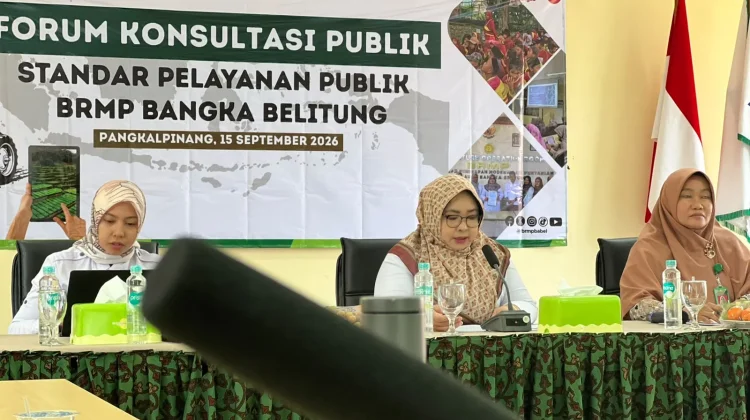 BRMP Babel Gelar Public Hearing, Paparkan Standar Layanan Baru