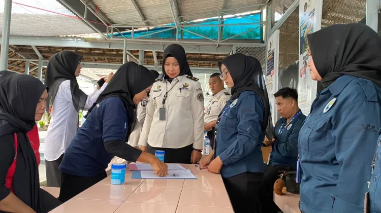51 Warga Lapas Tanjungpandan Tes Urine, Seorang Napi: Jadi Pengingat Taat Aturan