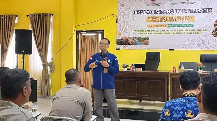 BMKG Prakirakan Musim Hujan di Pulau Belitung Dimulai November