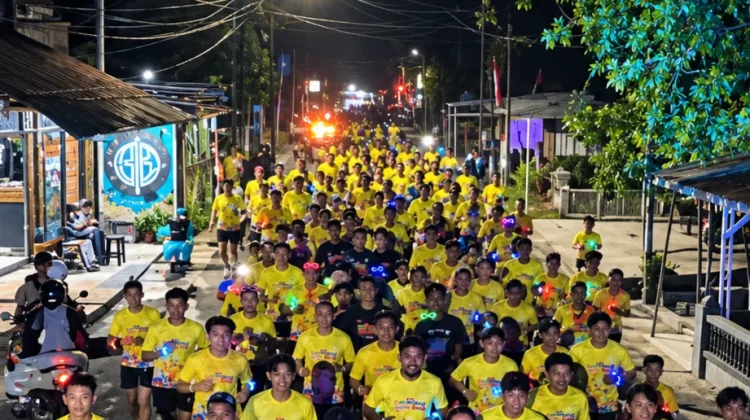 Rave Race di Tanjungpandan, Lari 5K Sambil Keliling 15 Bangunan Bersejarah
