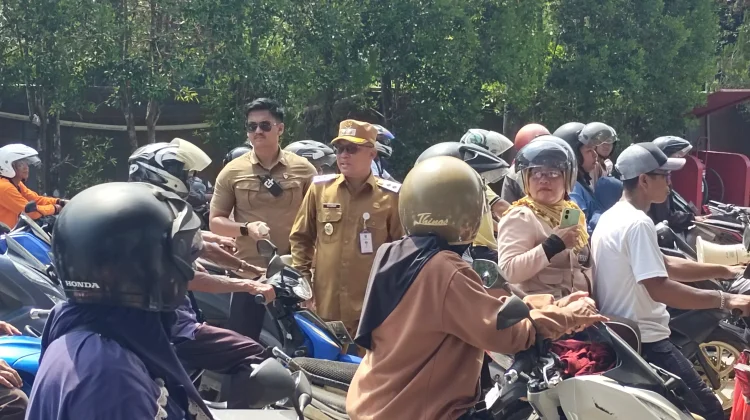 Forkopimda Belitung Sidak ke SPBU Atur Antrean Pertalite