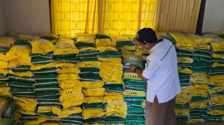 Beras Kemasan 5 Kilogram Belum Banyak Tersedia