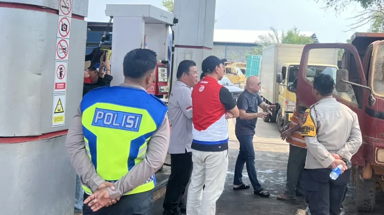 Pertamina Tambah Drop Biosolar di SPBU Nibung Koba Atasi Antrean