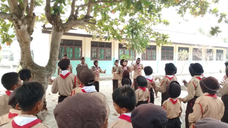 Belajar di Alam Terbuka, SDN 5 Riau Silip Bentuk Karakter Siswa lewat PERSAMI
