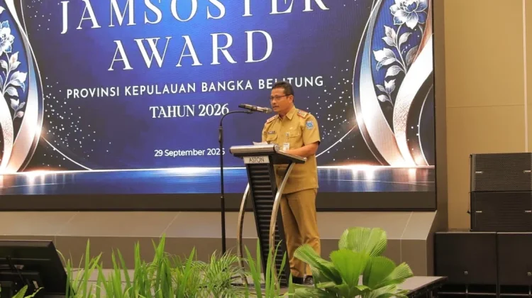 Komitmen Lindungi 22.000 Pekerja Rentan, Pemprov Babel Raih Penghargaan