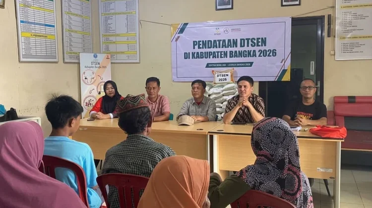 Dinsos Bangka Terima 3.122 Usulan Pembaruan DTSEN dari Desa/Kelurahan