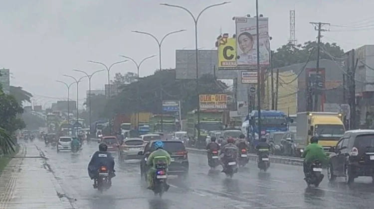 BMKG Peringatkan Potensi Hujan Sedang hingga Lebat di Babel Hari Ini