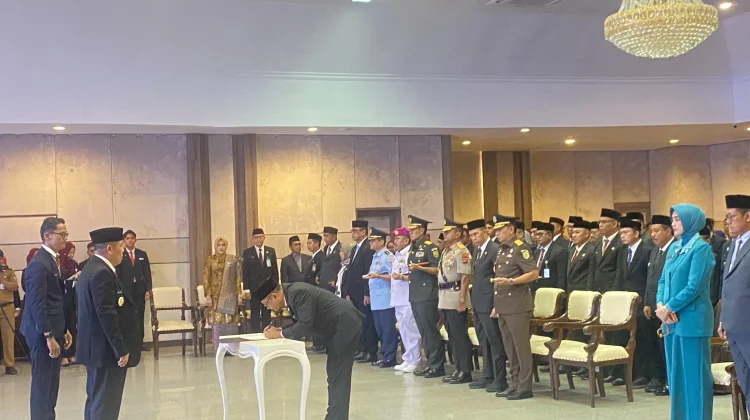 Fery Afrianto Dilantik jadi Sekda Babel, akan Dampingi Gubernur hingga Berakhir