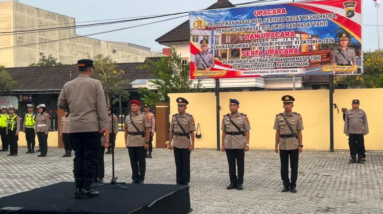 Nikko Jabat Kasat Resnarkoba, Kapolresta Minta Tingkatkan Pengawasan Narkoba