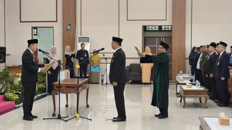 Hariyadi Resmi Menjabat Sekda Bangka