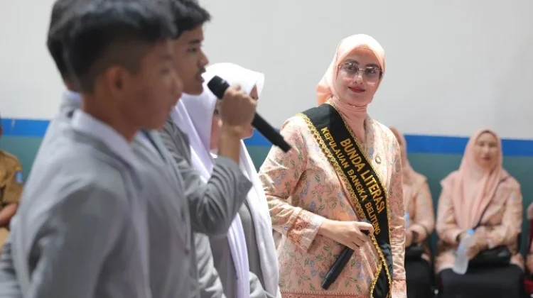 DWP Babel Gelar DWP Mengajar di SMAN 1 Pangkalpinang