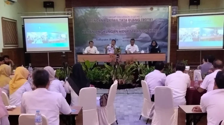 Pemkab Bangka Bahas RDTR Kecamatan Mendo Barat dan Belinyu