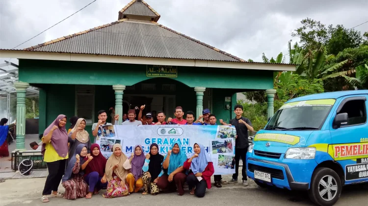 BKPRMI Bangka Gelar Gerakan Masjidku Bersih