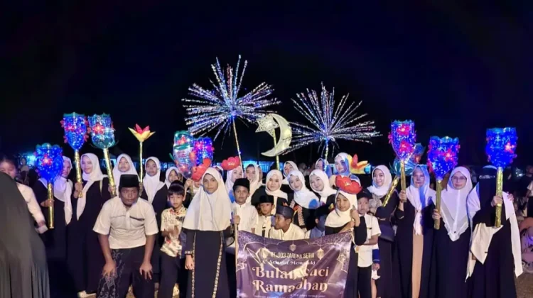 Pemuda Desa Pemali Gelar Lomba Pawai Obor Sambut Ramadhan 1447 H
