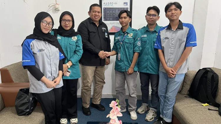 Audiensi Polman Babel Bersama RRI Sungailiat