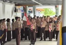 Pelantikan Pengurus Saka Anti Narkoba Bangka
