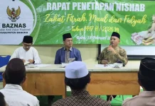 BAZNAS Bangka Gepar Rapat Penetapan Zakat