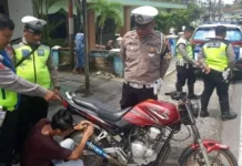 Satlantas Bangka Intensifkan Razia Knalpot Brong