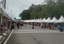 Berburu Takjil di E-Mas Ramadan Fair Bangka.