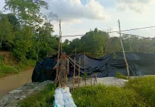 BPJN Minta Polsek Riausilip Hentikan TI Simpang Lumut