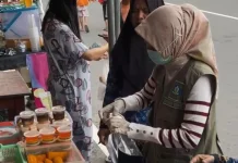 Dinkes Bangka Sidak Takjil di Ramadan Fair 2026