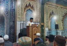 Walikota Pangkalpinang Ikuti Salat Tarawih di Masjid Muhajirin Muhammadiyah