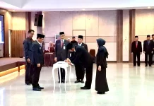 22 Pejabat Administrator dan Pengawas di Pemprov Babel Dilantik