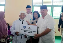 Zakat BAZNAS Disalurkan di Desa Penyamun