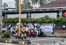 DWP LPP RRI Sungailiat Bagikan Takjil Gratis Ramadhan
