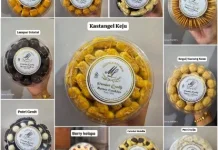Kue Kering Variatif Hadir dengan Harga Terjangkau